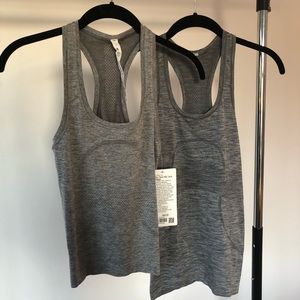 ONLY THE SHORTER ONE Lululemon Athletic Tank